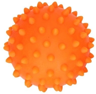 Sensorischer Igel-Massageball – rot, 6 cm