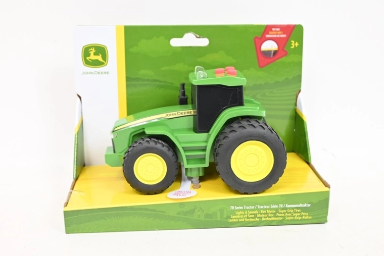 Tomy John Deere Mini-Traktor mit Licht- und Soundeffekten