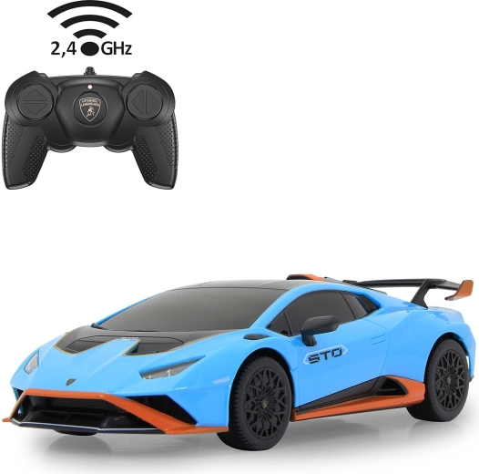 RC-Auto Lamborghini Huracán STO im Maßstab 1:24, blau