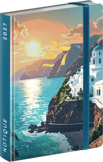 Notique wöchentlicher Handtaschenkalender Riviera 2027