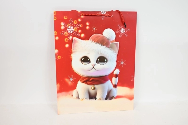 Weihnachtsgeschenktüte in Größe L