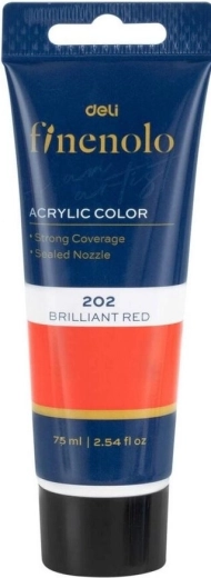 Acrylfarbe 75 ml rot