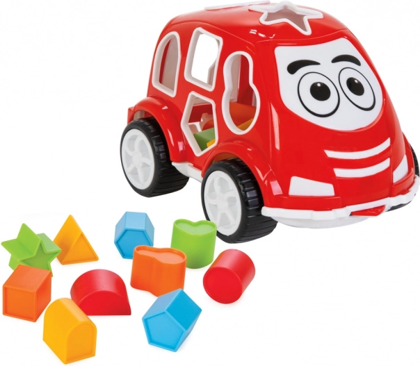 Steckspiel Rotes Auto