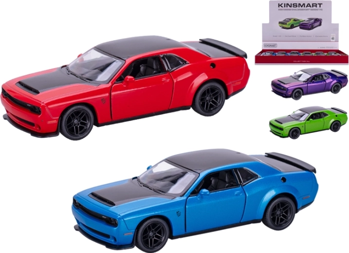 Metallmodellauto Dodge Challenger SRT 170 1:40 Kinsmart