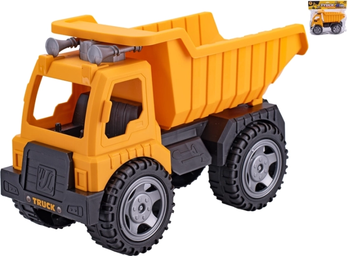 Baukipper 30 cm – robustes Kunststoff-Kipplaster für Kinder