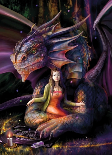 Bluebird Puzzle Mystischer Drache 1000 Teile