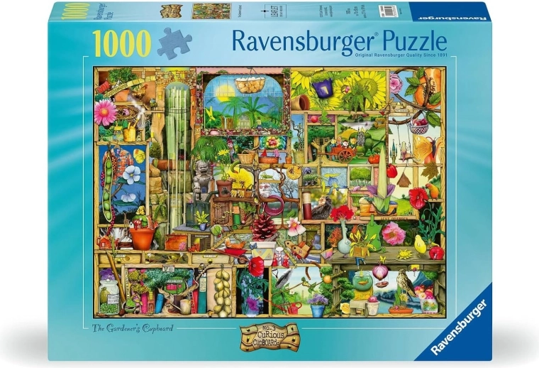 Ravensburger Puzzle Curious Cupboards 3: Gärtnerschrank (1000 Teile)
