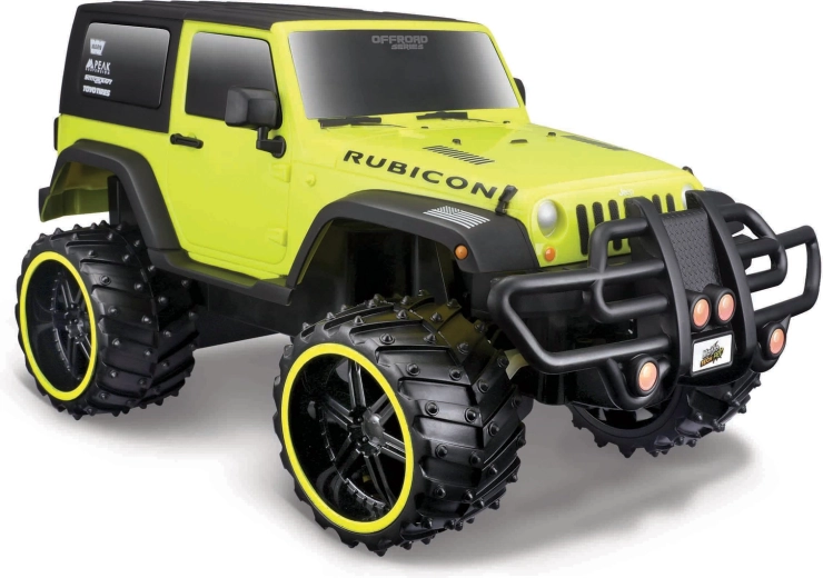 Maisto RC Jeep Wrangler Rubicon Offroad gelb 1:16