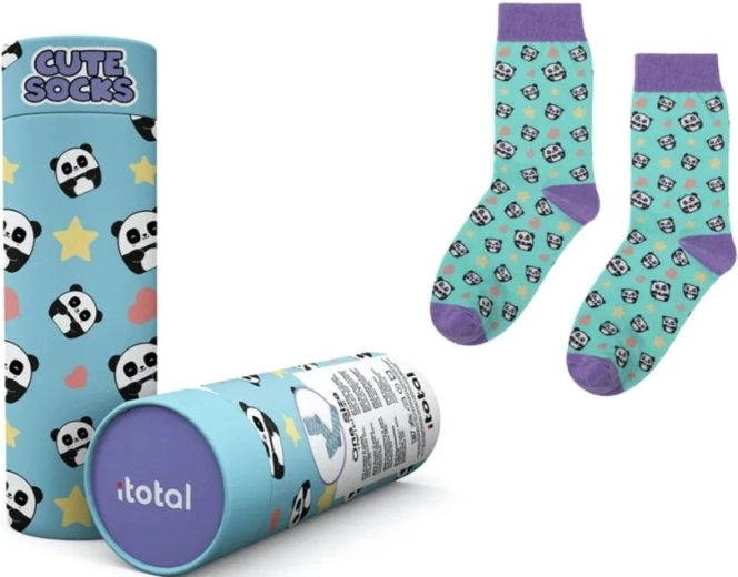 Baumwollsocken mit Pandas