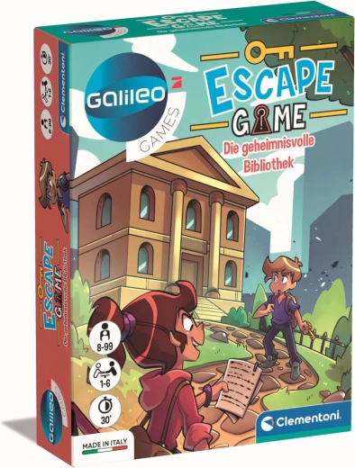 Escape Game – geheimnisvolle Bibliothek - 1 Stück