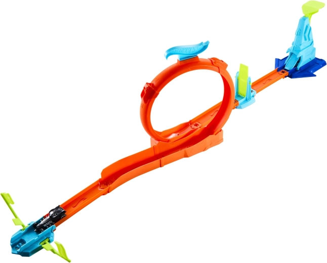 Hot Wheels Stuntstrecke mit Hindernissen