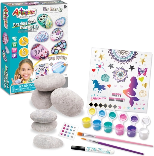 Tasia Steine bemalen – Kreativset für Kinder