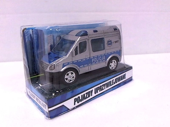 Mini-Polizeiwagen (Van) 8 cm