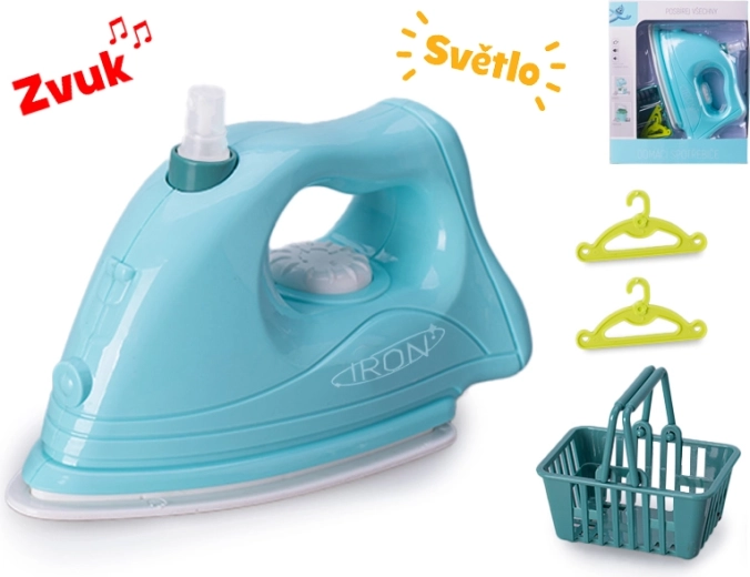 Kinderbügeleisen mit Licht- und Soundeffekten 16 cm