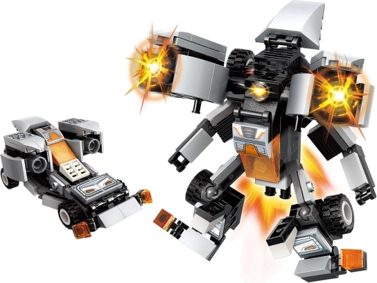 Qman Wächter des Sternkerns Silberne Kanone 2in1