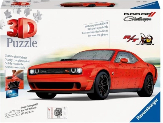 3D-Puzzle Dodge Challenger R/T Scat Pack Widebody 108 Teile