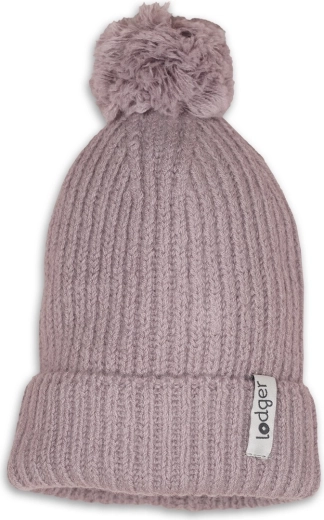 Lodger Merino-Mütze Rose (1–2 Jahre)