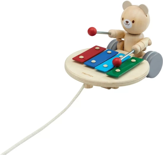 Ziehbär mit Xylophon PlanToys