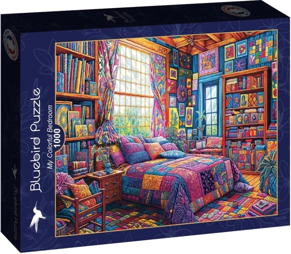 Bluebird Puzzle Mein buntes Zimmer 1000 Teile