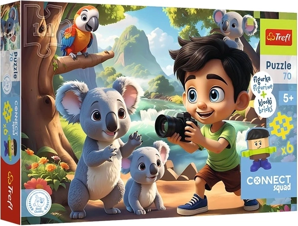 Puzzle Connect Luck 70 Teile