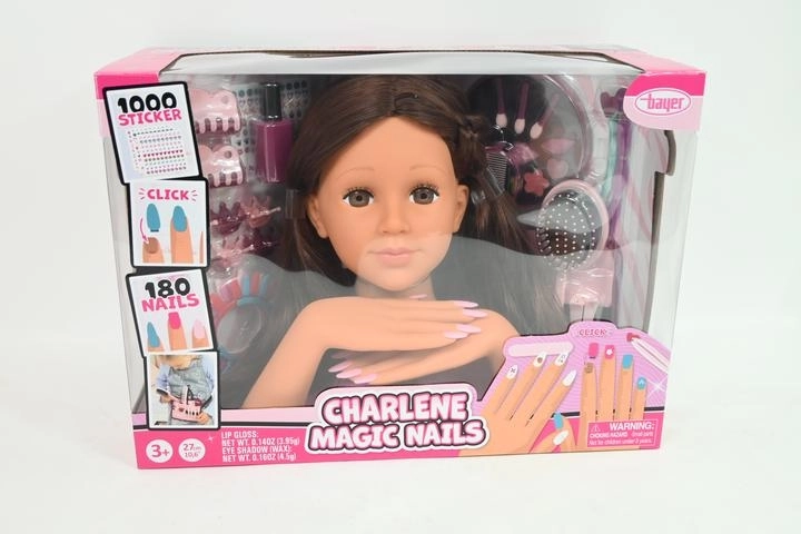 Bayer Charlene Friseurkopf – Mega-Set
