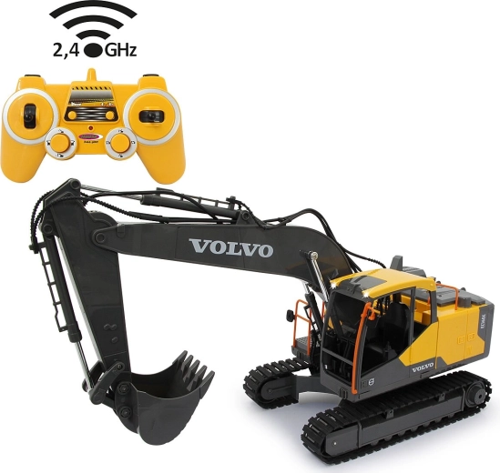 Jamara RC-Kettenbagger Volvo EC160E 2,4 GHz 1:16 – 1 Stück