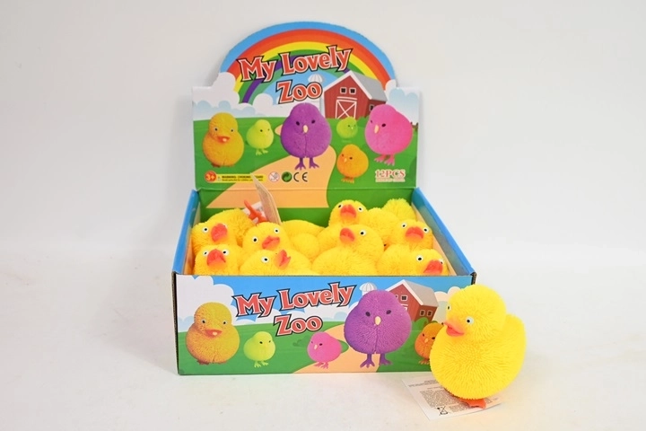 Leuchtendes Quetschspielzeug Entchen (12 Stück im Display)