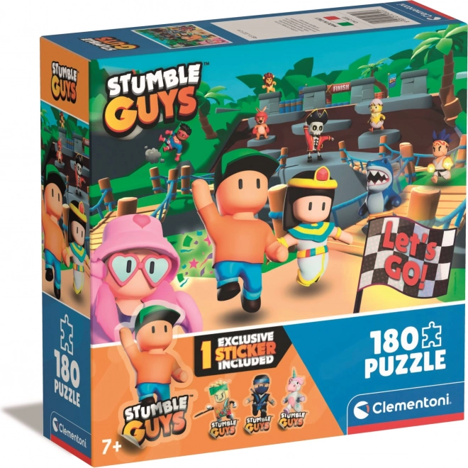 Puzzle Stumble Guys 180 Teile CLEMENTONI