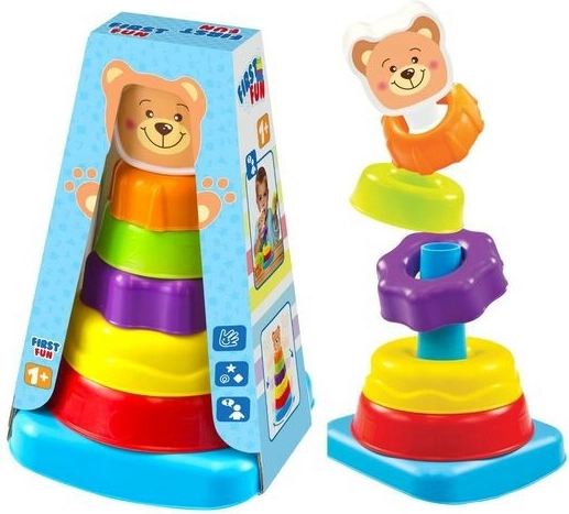 Baukunst-Pyramide Bärchen für die Kleinsten