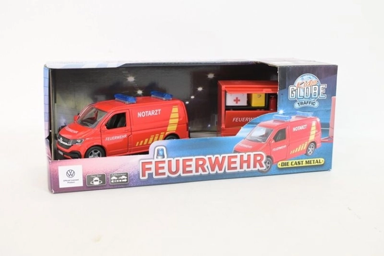 Volkswagen T6 Feuerwehr mit Anhänger