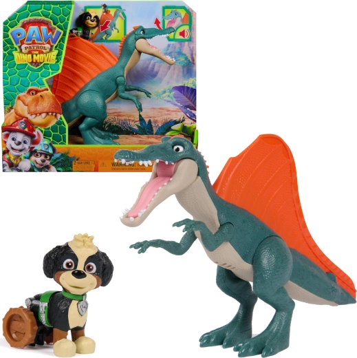 PAW Patrol Rise & Roll Dino Set mit Spinosaurus und Rex
