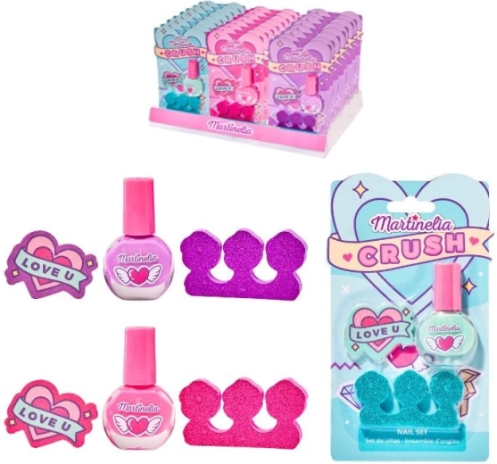 Kinder-Set zum Nägel lackieren Martinelia Crush – 1 Stück