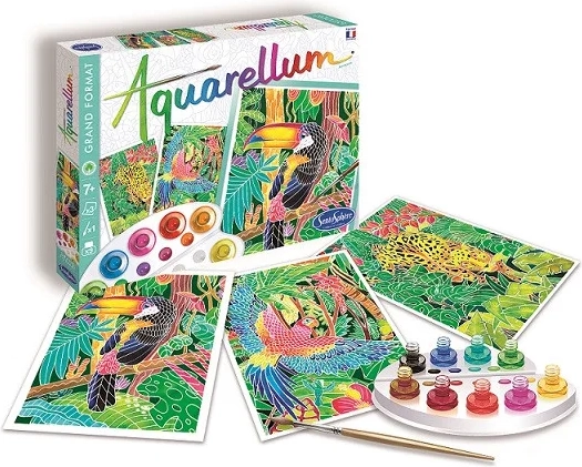 Sentosphere Aquarell-Kreativset Amazonie