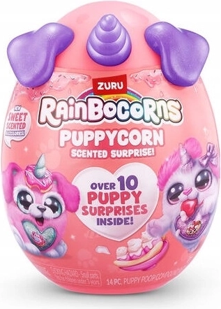 ZURU Rainbocorns Puppycorn Überraschung – Plüschwelpe im Überraschungsei