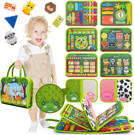 2Kids Toys Sensorik-Busybook Tiere