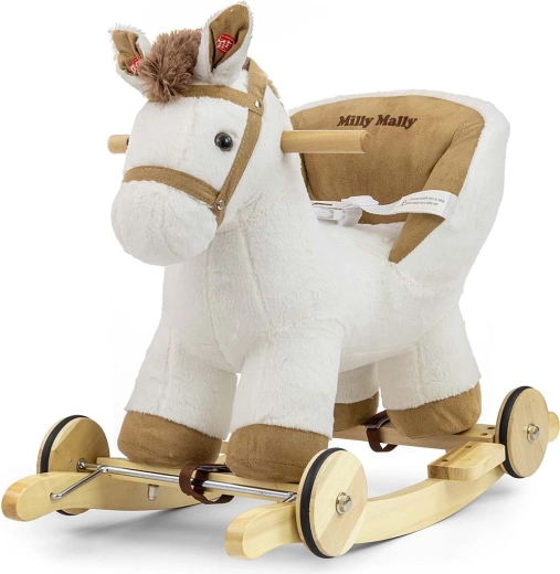 Milly Mally Schaukelpferd Polly White