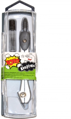 Schul-Metallzirkel mit Set Ersatzminen