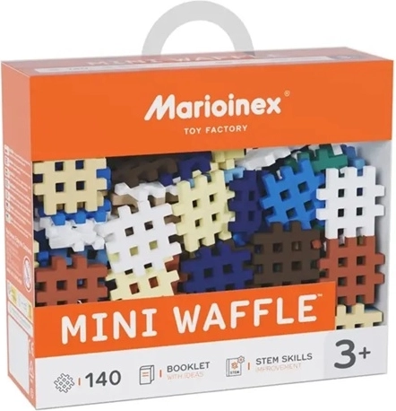 Mini-Waffelbausteine, 140 Teile, Muster 4