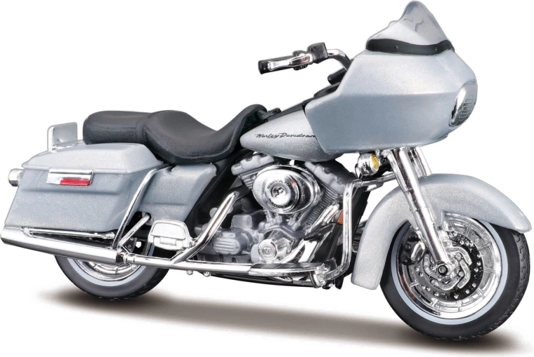 Maisto Harley-Davidson 2002 FLTR Road Glide Metallic-Grau 1:18