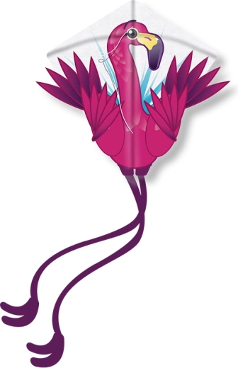 Flugdrachen Pop Up Flamingo 57 × 55 cm