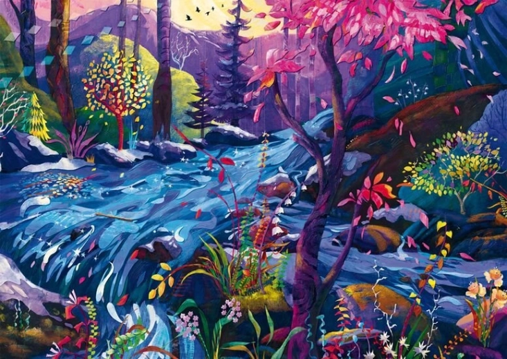 Puzzle Im Fluss der Träume 1000 Teile SCHMIDT