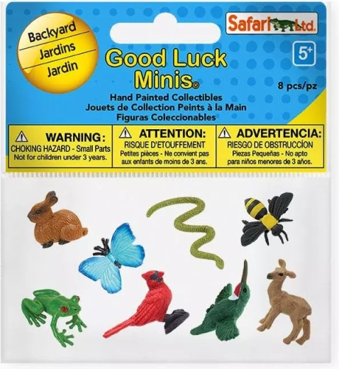 Safari Ltd. Mini-Figuren Im Garten (Good Luck Minis Funpack)
