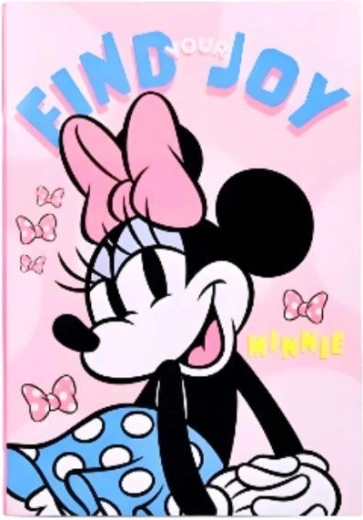 Genähtes Disney Minnie-Heft B5, 40 Blatt