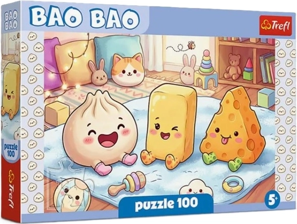 Puzzle BaoBao Pierożek i przyjaciele, 100 Teile
