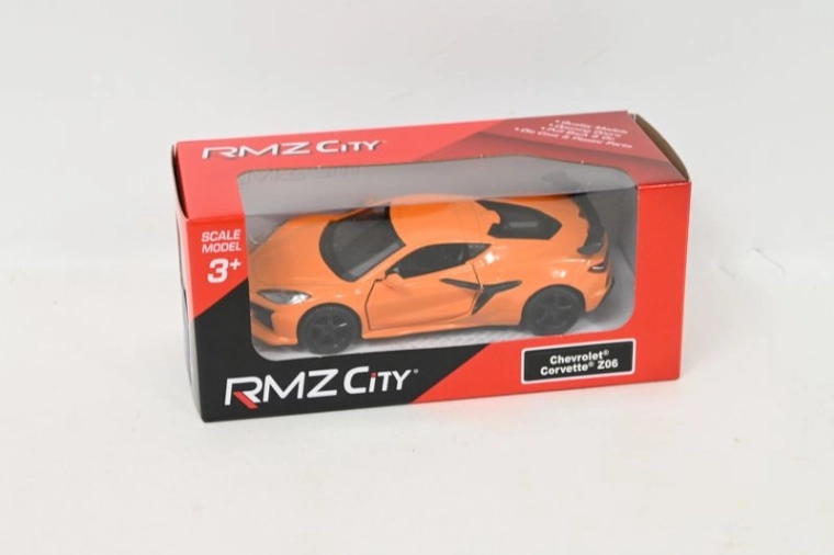 RMZ City Modellauto Chevrolet Corvette Z06 2023 gelb 1:37