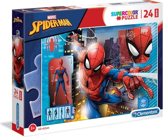 Puzzle 24 Teile Maxi Super Color Spider-Man