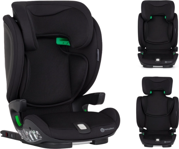 Petite&Mars Kindersitz Elite Fix Pro i-Size Coal black air 100–150 cm (15–36 kg)