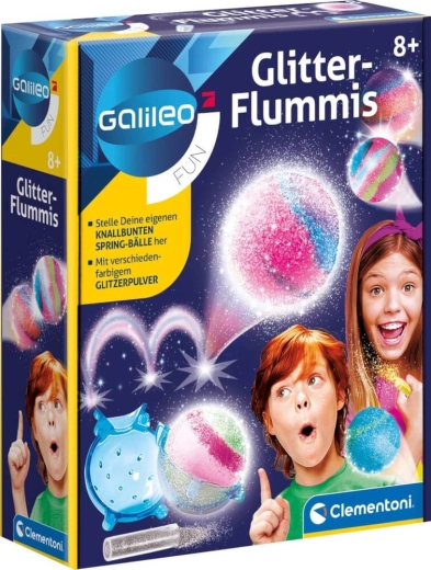 Clementoni glitzernde Springbälle