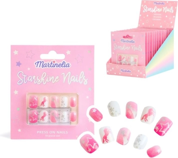 Aufkleb-Nägel Martinelia Starshine Unicorn - 1 Stück