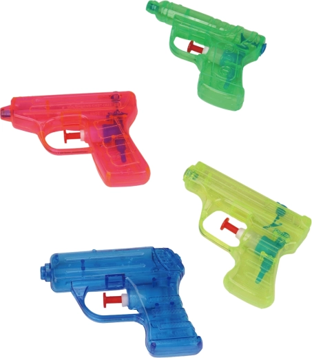 Set aus 4 Mini-Wasserpistolen für Kinder